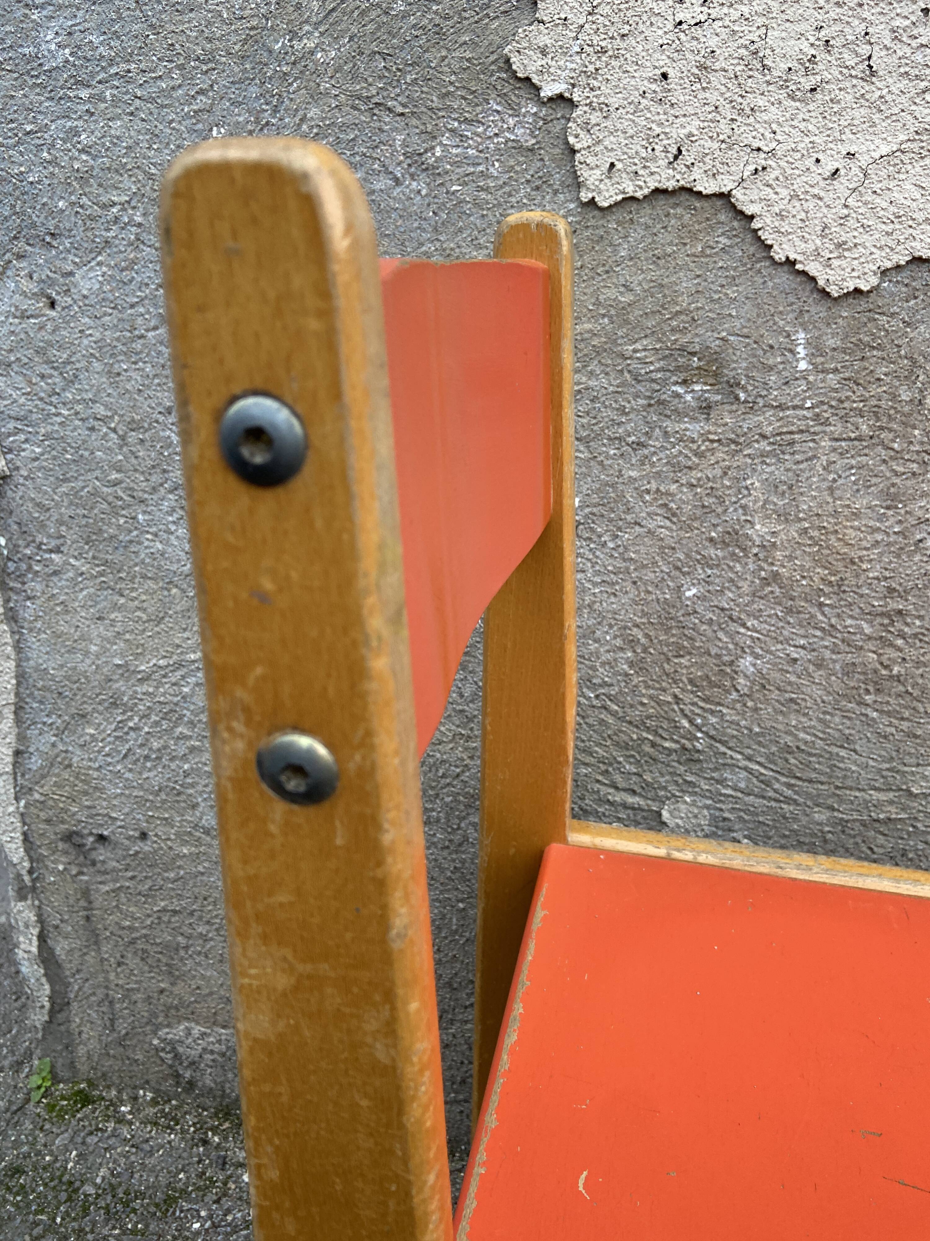 Children's chair school 70s