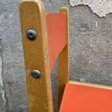 Children's chair school 70s