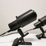 Pair of Jacques Biny wall lamps for Lita, 1950