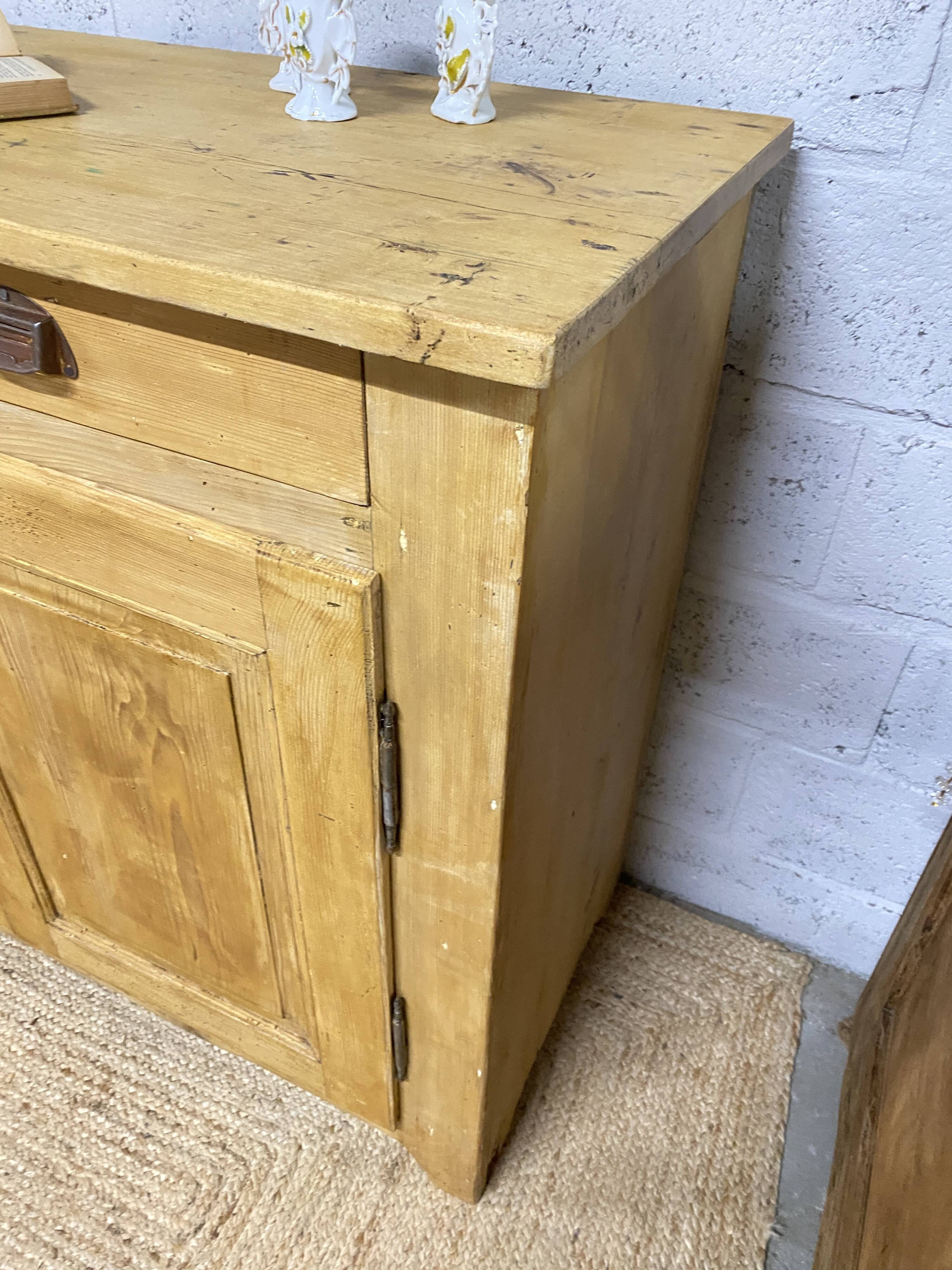 Parisian buffet in pitch pine