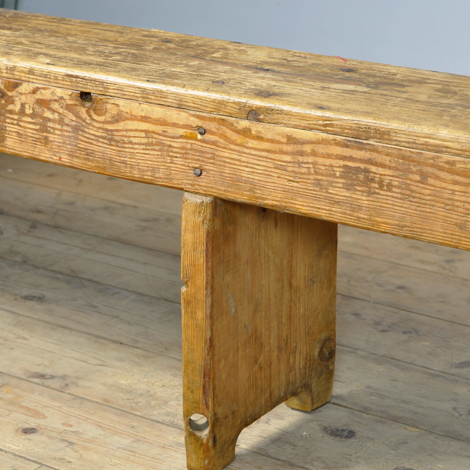 Vintage Pine Bench, Circa 1930