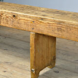 Vintage Pine Bench, Circa 1930