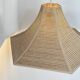 Vintage suspension, wooden slats, France, 1980.