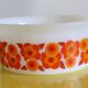 Lotus arcopal salad bowl, vintage