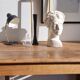 Woman's bust signed Thalie Colette Kerhir 2000