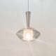 Plafonnier/Suspension Mid-Century Scandinave en Verre par Carl Fagerlund pour Orrefors, 1960s