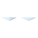 Pair of plaster wall lamps, Sedap workshop – late twentieth century