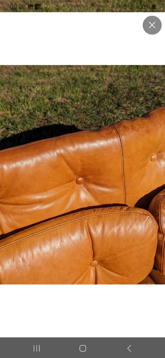 Canapé suédois Arne Norell années 60/70