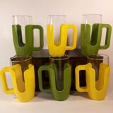 Esso advertising glasses