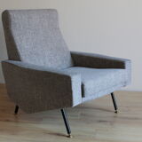 Pair of armchairs Troika by Paul Geoffroy and published by Airborne 50