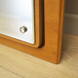 Hanger with mirror, Danish design, 1980s, production: Denmark
