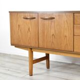 Midcentury 'Avalon' Teak Sideboard / Long John. Stylish Vintage Modern / Re
