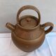 Ancienne théière digoin grès marron