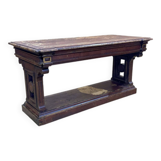 Console from the end of the 19th century