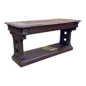 Console from the end of the 19th century