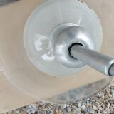 Holophane art deco glass pendant light