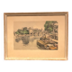 Aquarelle début 20ème siècle le Pont Neuf signée « Henry »