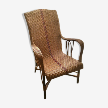 Period rattan chair