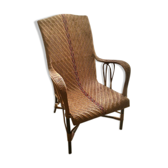 Period rattan chair