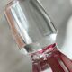 Old Baccarat crystal decanter with grape vine leaf decor