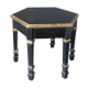 Black and gold coffee table