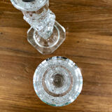 Square base candle holders