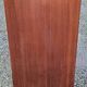 Vintage golden oak chest of drawers with 4 spindle feet from the 1950s