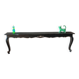 Large console in blackened wood