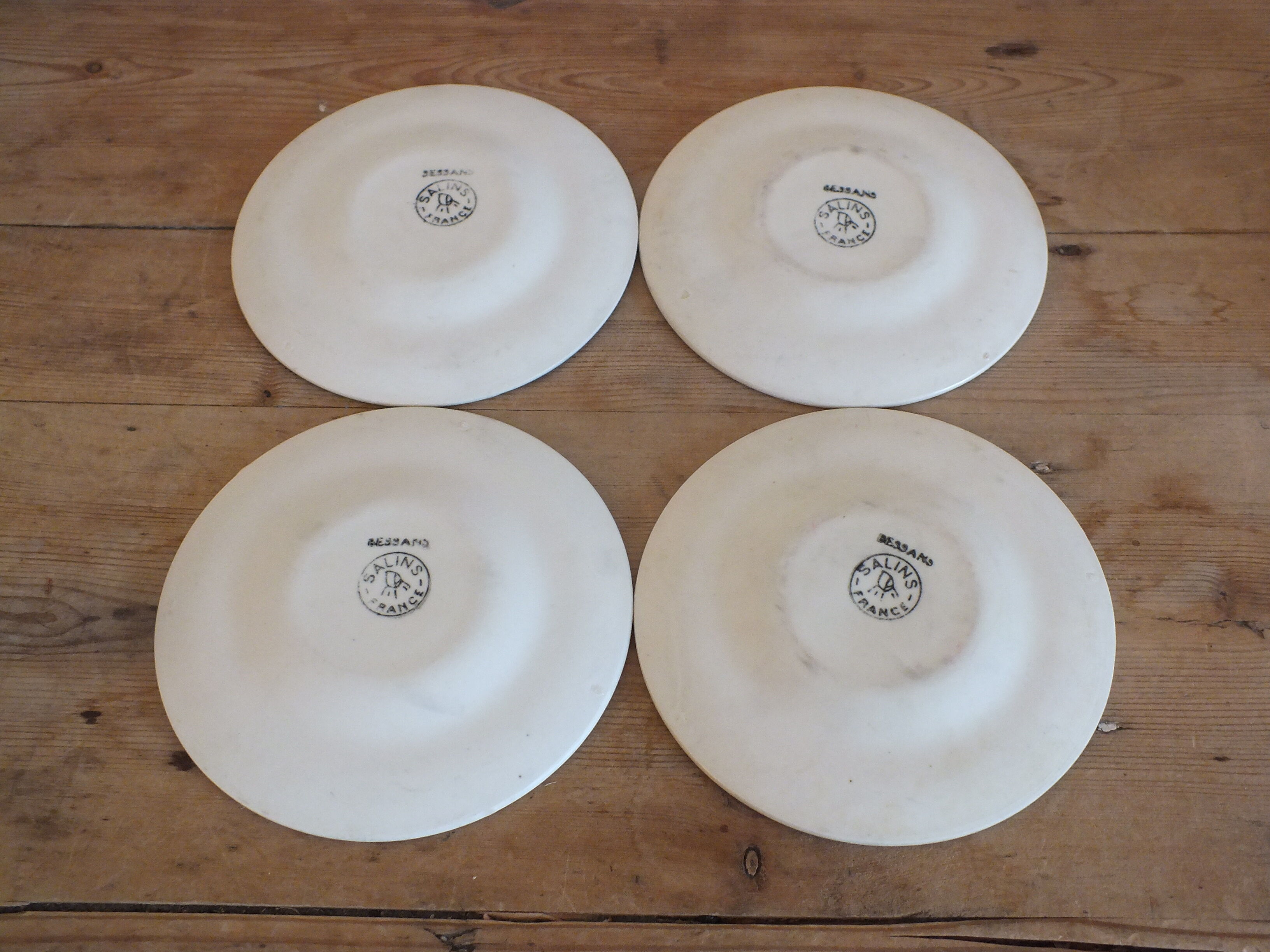 Set 4 vintage cups 60s Salins model Bessans