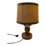 Lampe bois basque style Charles Dudouyt
