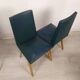 Vintage blue green chairs