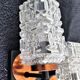 Paire d'appliques lampes vintage 50 60 style art déco