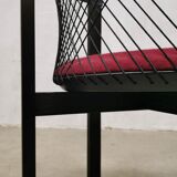 Danish vintage design String dining chair Niels Jørgen Haugesen