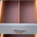 Asymmetrical Art Deco chest of drawers 1939