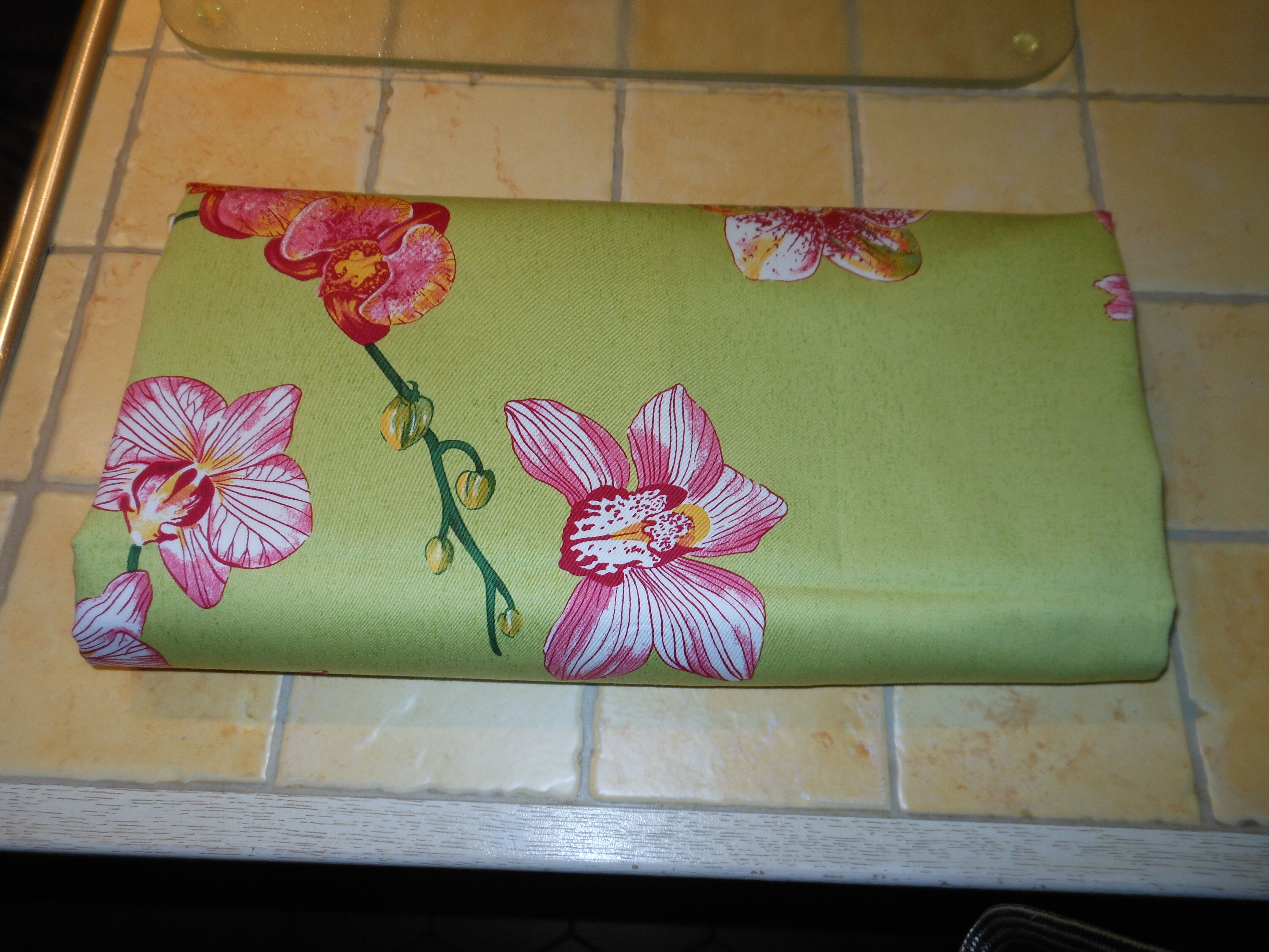 Orchided beauville tablecloth