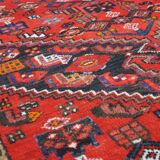 Rug with Mainly Red Tones and Patterns – 217 x 128 cm