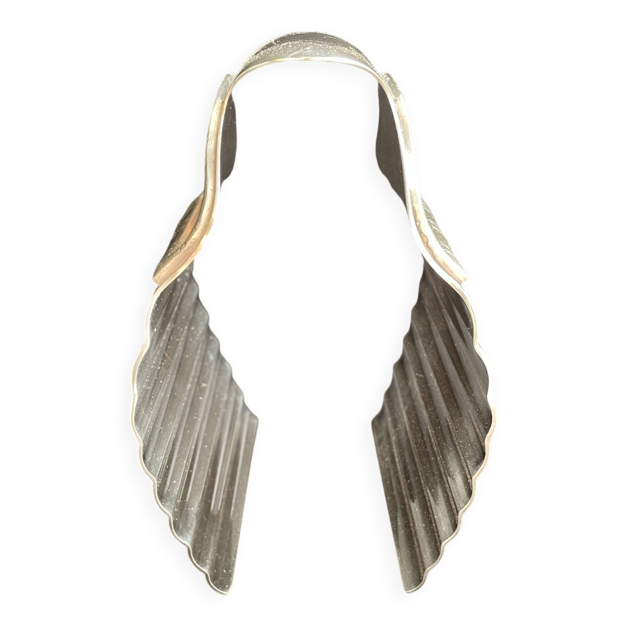 Asparagus tongs – Silver-plated metal – Saglier frères et Cie