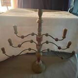 Wooden chandelier