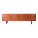 Vintage Scandinavian long sideboard