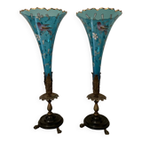 2 Napoleon III vases
