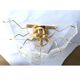 Set of Two Contemporary Venied-White "Alabastro" Listelli Murano Wall Sconces