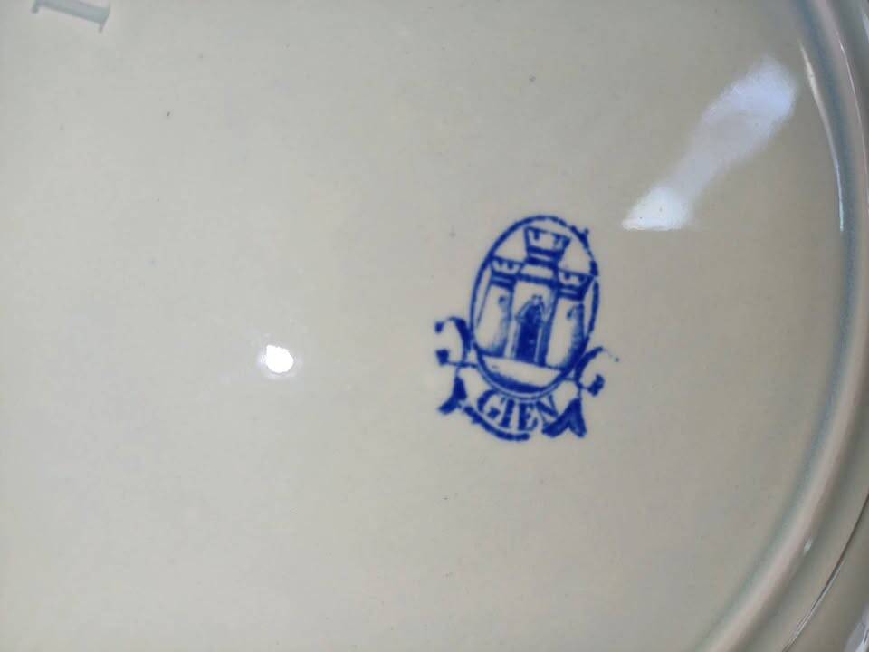 Superbe lot de 5 assiettes plates anciennes