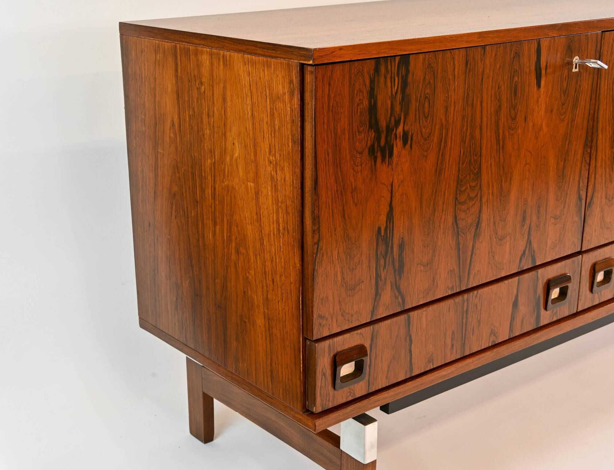 Vintage enfilade in rosewood Fristho 1960