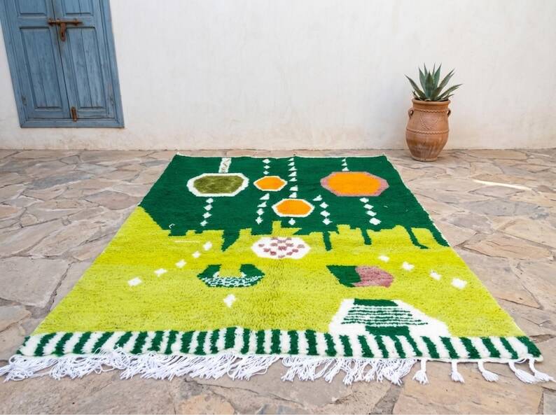 Handmade Moroccan rug 250cm x 150cm