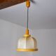 "Cocoon" suspension, resin and pine, Italy, 1970
