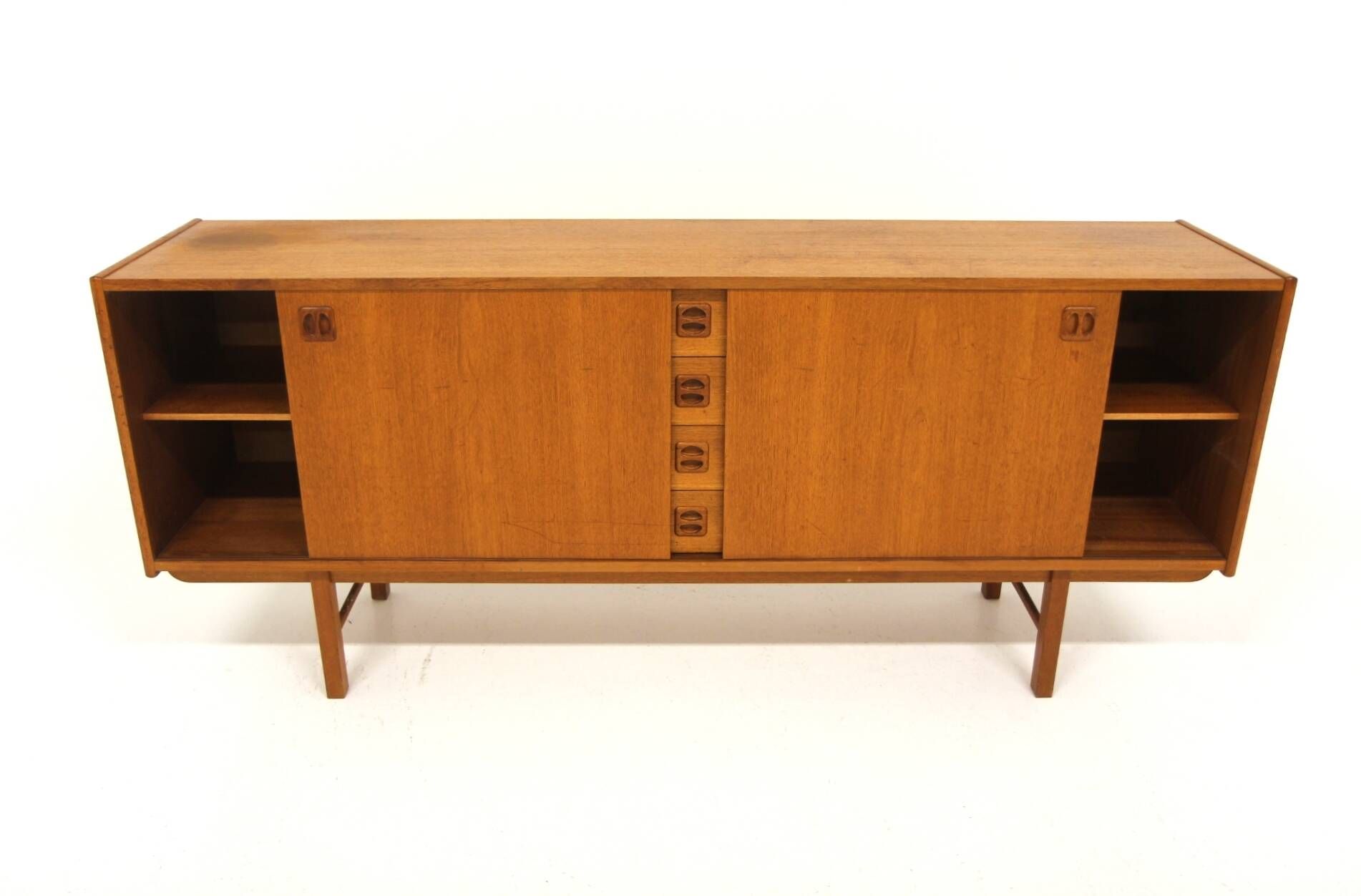 Scandinavian teak sideboard "Korsör", Möbel-Ikea, Sweden, 1960.