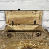 Wooden ammunition box