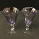 Serie de 10 verres de couleurs