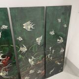 Set of 4 Japanese panels