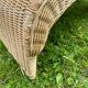 Ikea Savo rattan chaise longue